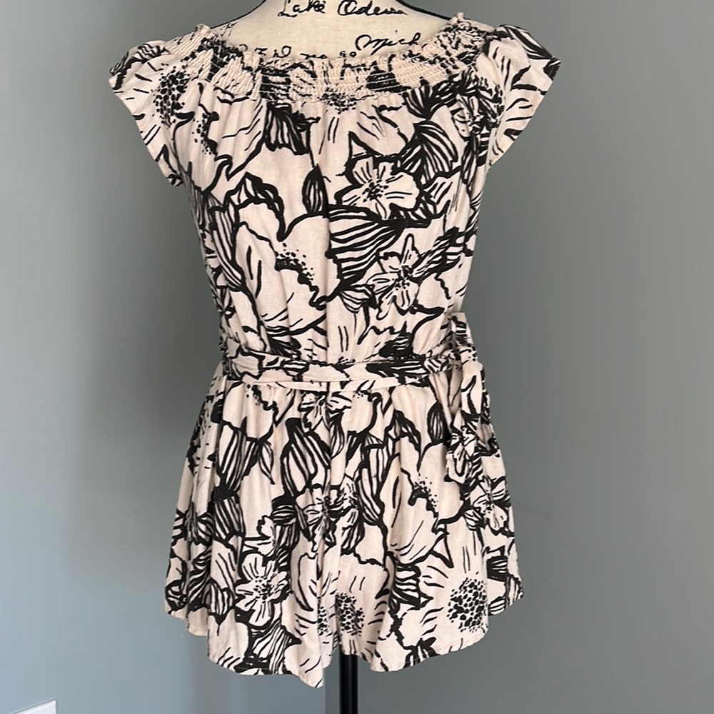 Lush Floral Romper